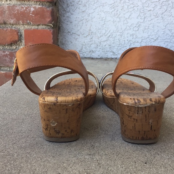 American Eagle 🦅 AEO Wedge Platform Sandal Shoes - Picture 4 of 7